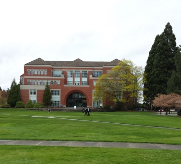 A snapshot of the University of Portland's campus!